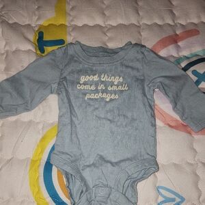 Blue Kids One Piece Bodysuit